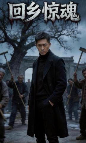 短剧《回乡惊魂》海报