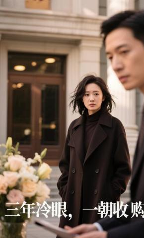 短剧《三年冷眼，一朝收购》海报