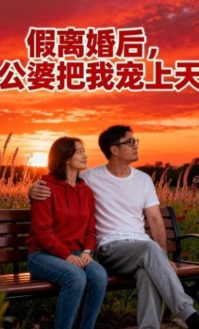 短剧《假离婚后，公婆把我宠上天》海报