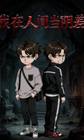 短剧《我在人间当阴差》海报