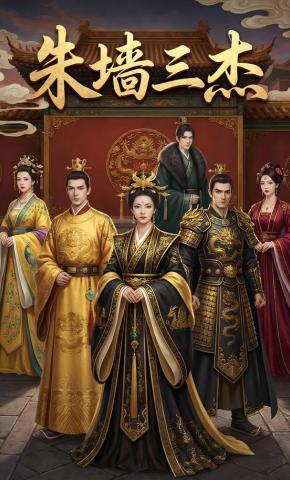 短剧《朱墙三杰》海报