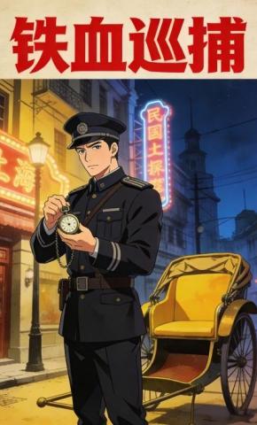 短剧《铁血巡捕》海报