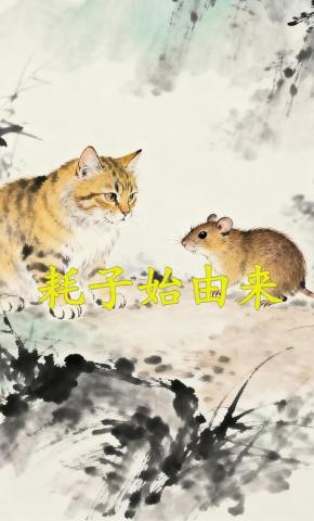 短剧《耗子始由来》海报