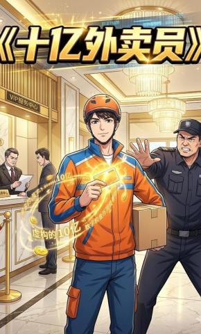 短剧《十亿外卖员》海报