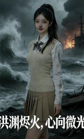 短剧《洪渊烬火，心向微光》海报