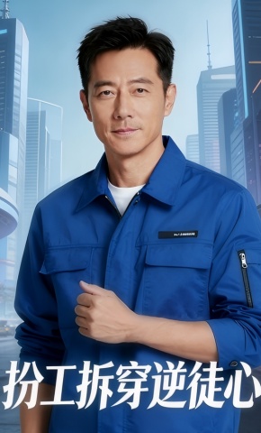 短剧《扮工拆穿逆徒心》海报