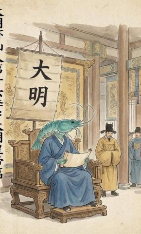 短剧《大明虾仙人第十六季：大明皇帝篇》海报
