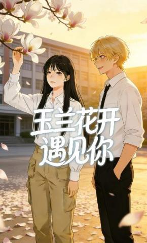 短剧《玉兰花开遇见你》海报