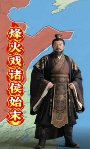 短剧《烽火戏诸侯始末》海报
