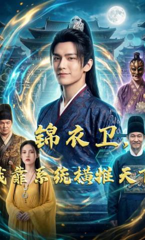 短剧《锦衣卫，我靠系统横推天下》海报