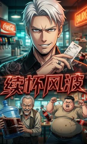 短剧《续杯风波》海报