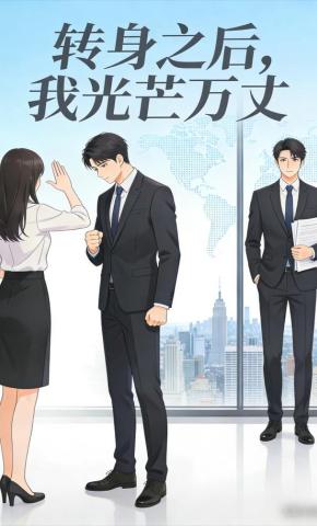 短剧《转身之后，我光芒万丈》海报