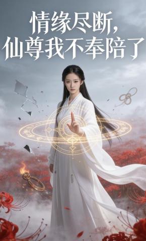 短剧《情缘尽断，仙尊我不奉陪了》海报
