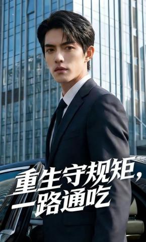 短剧《重生守规矩，一路通吃》海报