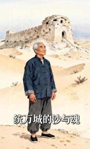 短剧《统万城的沙与魂》海报