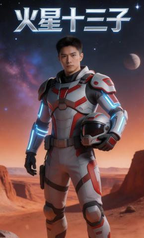 短剧《火星十三子》海报