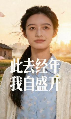 短剧《此去经年，我自盛开》海报