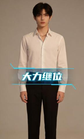 短剧《大力继位》海报