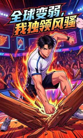 短剧《全球变弱，我独领风骚》海报