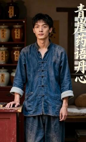 短剧《青崖药语丹心》海报