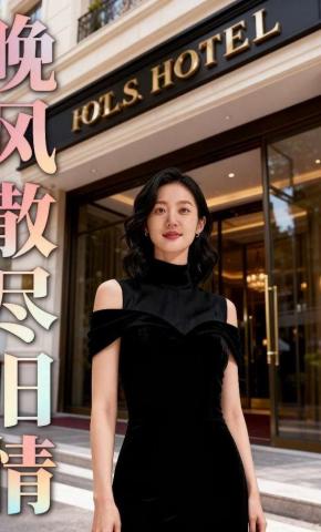 短剧《晚风散尽旧情》海报