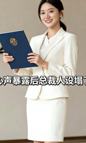 短剧《心声暴露后总裁人社崩了》海报