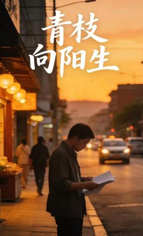 短剧《青枝向阳生》海报