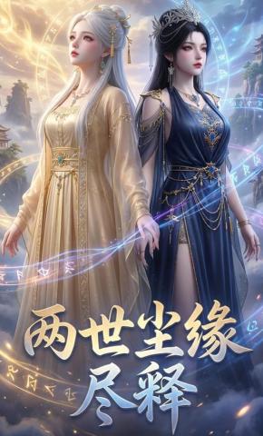 短剧《两世尘缘尽释》海报