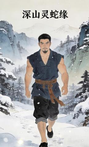 短剧《深山灵蛇缘》海报