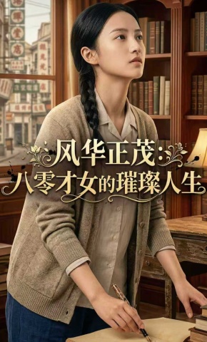 短剧《风华正茂：八零才女的璀璨人生》海报