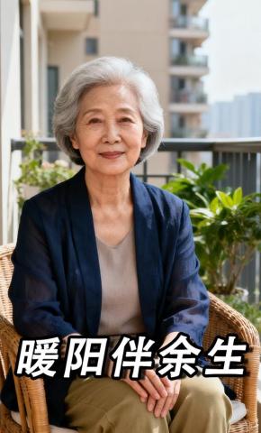 短剧《暖阳伴余生》海报