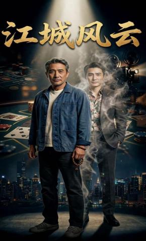 短剧《江城风云》海报