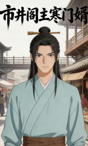 短剧《市井阁主寒门婿》海报