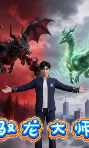 短剧《驭龙大师》海报