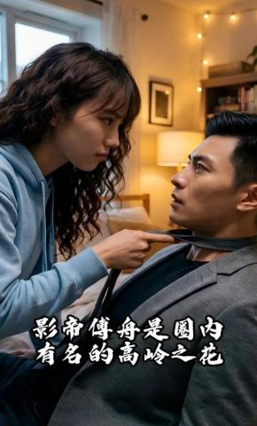 短剧《影帝傅舟是圈内有名的高岭之花》海报