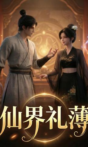 短剧《仙界礼薄》海报