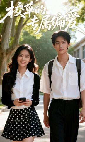 短剧《校草的专属偏爱》海报