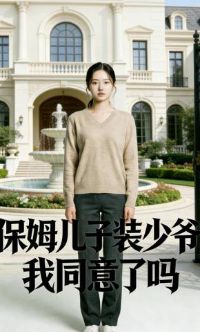 短剧《保姆儿子装少爷，我同意了吗》海报