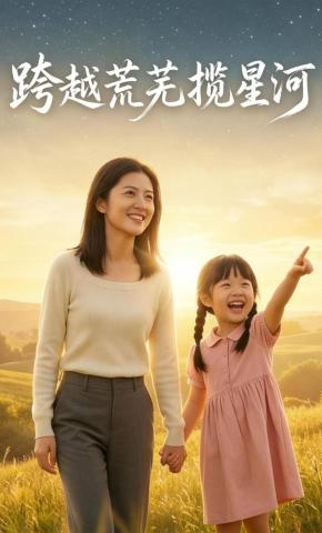 短剧《跨越荒芜揽星河》海报