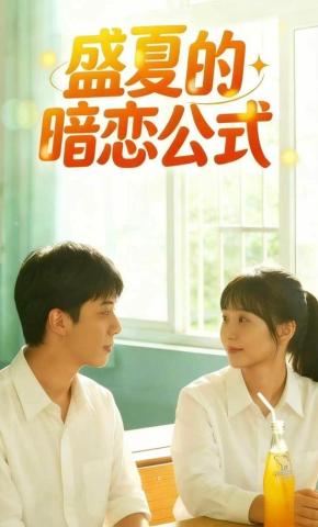短剧《盛夏的暗恋公式》海报