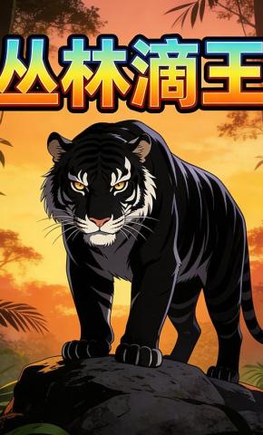短剧《丛林滴王》海报