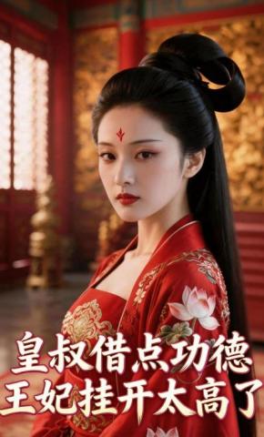 短剧《皇叔借点功德，王妃挂开太高了》海报