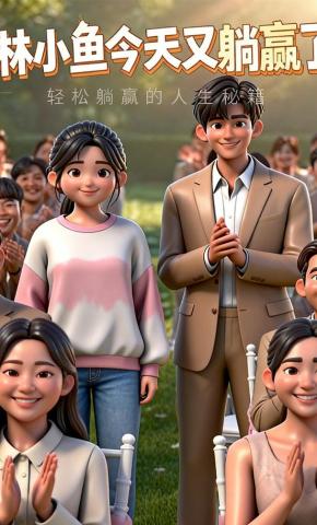 短剧《林小鱼今天又躺赢了》海报