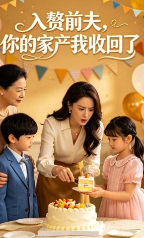 短剧《入赘前夫，你的家产我收回了》海报