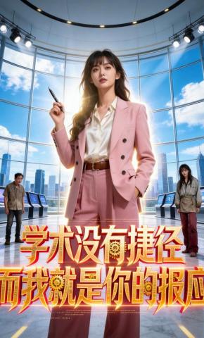 短剧《学术没有捷径，而我，就是你的报应》海报