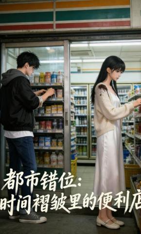 短剧《都市错位：时间褶皱里的便利店》海报