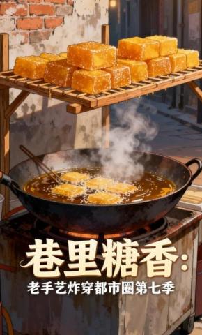 短剧《巷里糖香：老手艺炸穿都市圈第七季》海报