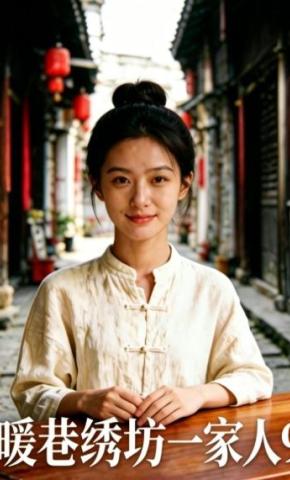 短剧《暖巷绣坊一家人9》海报