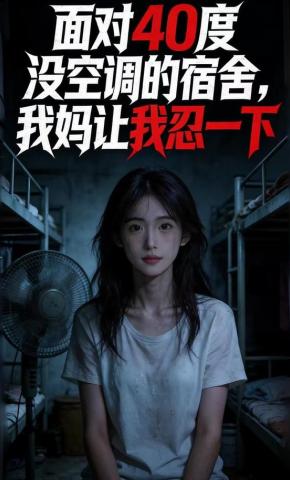 短剧《面对40度没空调的宿舍，我妈让我忍一下》海报