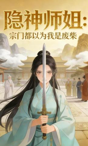 短剧《隐神师姐：宗门都以为我是废柴》海报